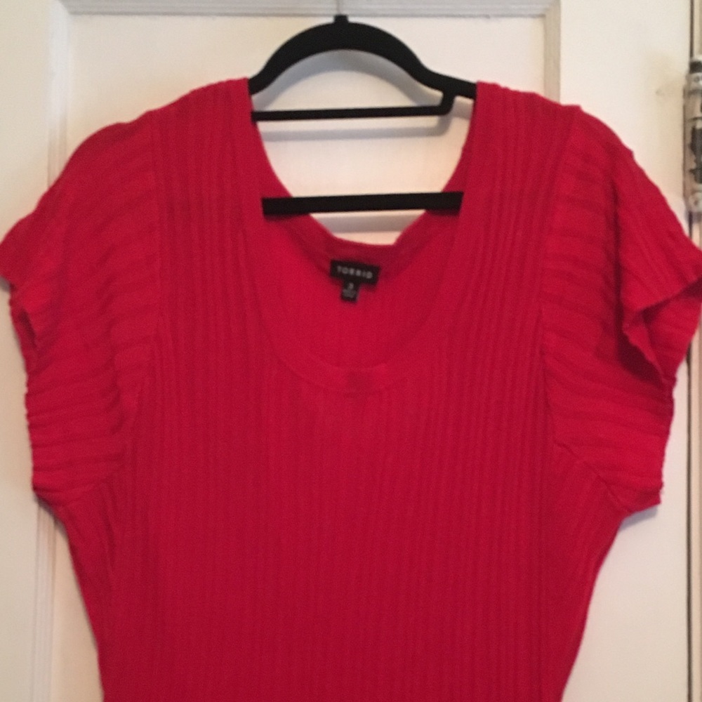 Torrid Red Sweater Dress
